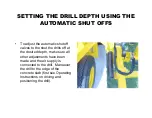 Preview for 29 page of E-Z DRILL 210-3 SRA Setting Up