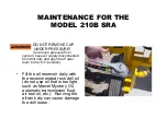 Предварительный просмотр 8 страницы E-Z DRILL 210B SRA Maintenance Manual