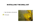 Предварительный просмотр 7 страницы E-Z DRILL 85B Setting Up