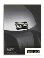 E-Z-GO 2011 RXV FREEDOM Owner'S Manual preview