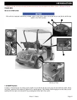 Предварительный просмотр 18 страницы E-Z-GO 2012 2Five TWO-PASSENGER EXCEED Owner'S Manual