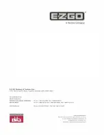 Предварительный просмотр 33 страницы E-Z-GO 2012 2Five TWO-PASSENGER EXCEED Owner'S Manual