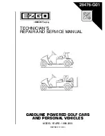 Preview for 1 page of E-Z-GO 4 CADDY 1999 Technician'S Repair And Service Manual