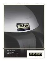 E-Z-GO RXV FREEDOM 2008 Owner'S Manual preview