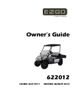 Preview for 1 page of E-Z-GO Terrain 250 - Gas Owner'S Manual