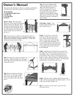 Предварительный просмотр 1 страницы E-Z UP Instant Shelter Owner'S Manual