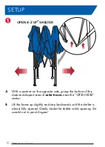 Preview for 10 page of E-Z UP VUE Owner'S Manual