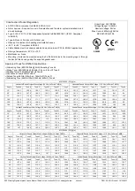 Предварительный просмотр 4 страницы E2S A121 Instructions/Service Manual