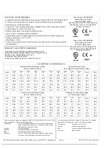 Preview for 4 page of E2S AlertAlight AL105N Series Instructions/Service Manual