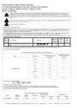 Preview for 6 page of E2S AlertAlight AL105N Series Instructions/Service Manual