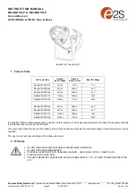 E2S BExBG10D-P Instruction Manual предпросмотр