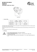 Предварительный просмотр 1 страницы E2S BExBGL2D-P Instruction Manual