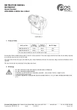 Предварительный просмотр 1 страницы E2S BExBTG05DPAC115 Instruction Manual