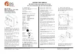 Preview for 1 page of E2S BExCP3A-PB Instruction Manual