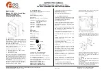 Предварительный просмотр 1 страницы E2S BExCP3C-BG Instruction Manual