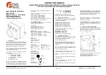 E2S BExCP3D-PB Instruction Manual preview