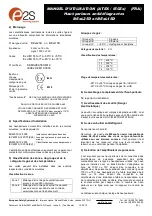 Предварительный просмотр 13 страницы E2S BExL25D Instruction Manual