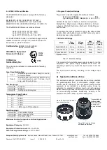 Предварительный просмотр 2 страницы E2S D1xB2LD2 Series Instruction Manual