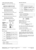 Предварительный просмотр 3 страницы E2S D1xB2X05-S Instruction Manual