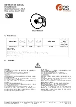 Предварительный просмотр 1 страницы E2S D1xS2FDC024-S Instruction Manual