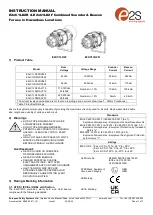 E2S E2xC1LD2F Instruction Manual preview