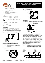 E2S E2xS121EG Instruction And Service Manual preview