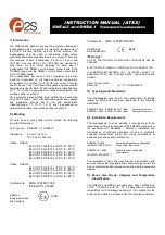 Предварительный просмотр 1 страницы E2S GNE L2 Series Instruction Manual