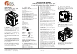 E2S GNExCP6A-PB Instruction Manual предпросмотр