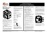 E2S GNExCP6C-PT Instruction Manual предпросмотр