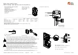 Предварительный просмотр 1 страницы E2S SONFL1XDC012 Instructions/Service Manual