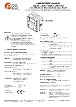 Предварительный просмотр 1 страницы E2S STExCP8-BG-D Instruction Manual