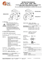 E2S STExCP8-PB-S Instruction Manual предпросмотр