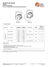 E2S STExS1 Instruction Manual preview