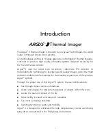 Preview for 5 page of e2v ARGUS 13 Users Manual And Warranty Terms