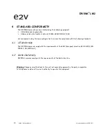 Предварительный просмотр 10 страницы e2v DIVIINA LM2 User Manual