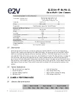 Предварительный просмотр 5 страницы e2v Eliixa+ 4k User Manual