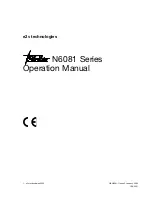 Предварительный просмотр 3 страницы e2v N6081 series Operation Manual