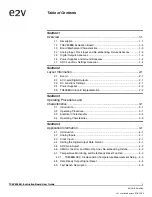 Предварительный просмотр 3 страницы e2v TSEV8388B User Manual