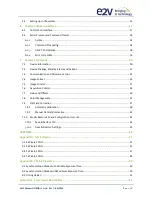 Preview for 3 page of e2v UNIIQA User Manual
