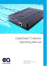 EA Technology CableData CDC3 Operating Manual preview