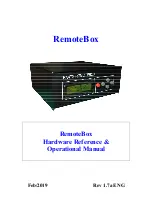 Preview for 1 page of EA4TX RemoteBox 1x6 Hardware Reference & Operational Manual