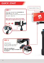 Предварительный просмотр 6 страницы EAC Video Marketing Handheld 3-Axis Stabiliser for Smartphones User Manual