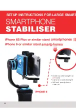 Предварительный просмотр 8 страницы EAC Video Marketing Handheld 3-Axis Stabiliser for Smartphones User Manual