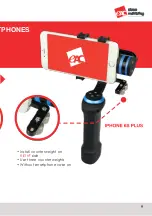 Предварительный просмотр 9 страницы EAC Video Marketing Handheld 3-Axis Stabiliser for Smartphones User Manual