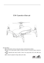Eachine EX4 Operation Manual preview