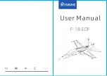 Eachine F-18 EDF User Manual предпросмотр