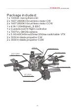 Preview for 2 page of Eachine TYRO79 Quick Start Manual