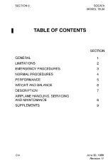 Preview for 5 page of EADS Socata TB 20 Pilot'S Information Manual