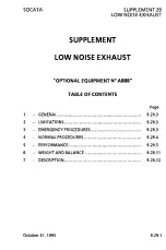 Preview for 579 page of EADS Socata TB 20 Pilot'S Information Manual