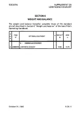 Предварительный просмотр 589 страницы EADS Socata TB 20 Pilot'S Information Manual